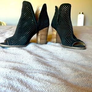 Lucky Brand Open Toe Booties